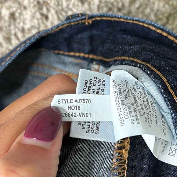 J. Crew Jeans Men’s 32x30 Mercantile Dark Wash Denim Straight Leg - Picture 6 of 7